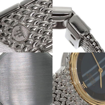 SEIKO CREDOR Round Face Blue Agate Watches 5A70-0260 Stainless Steel/Stainless Steel Ladies