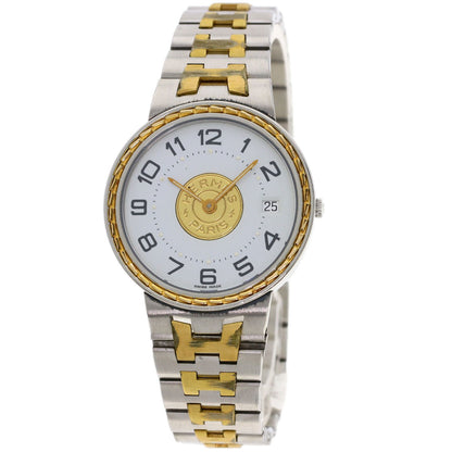 HERMES Serie Watches Stainless Steel/SSxGP mens