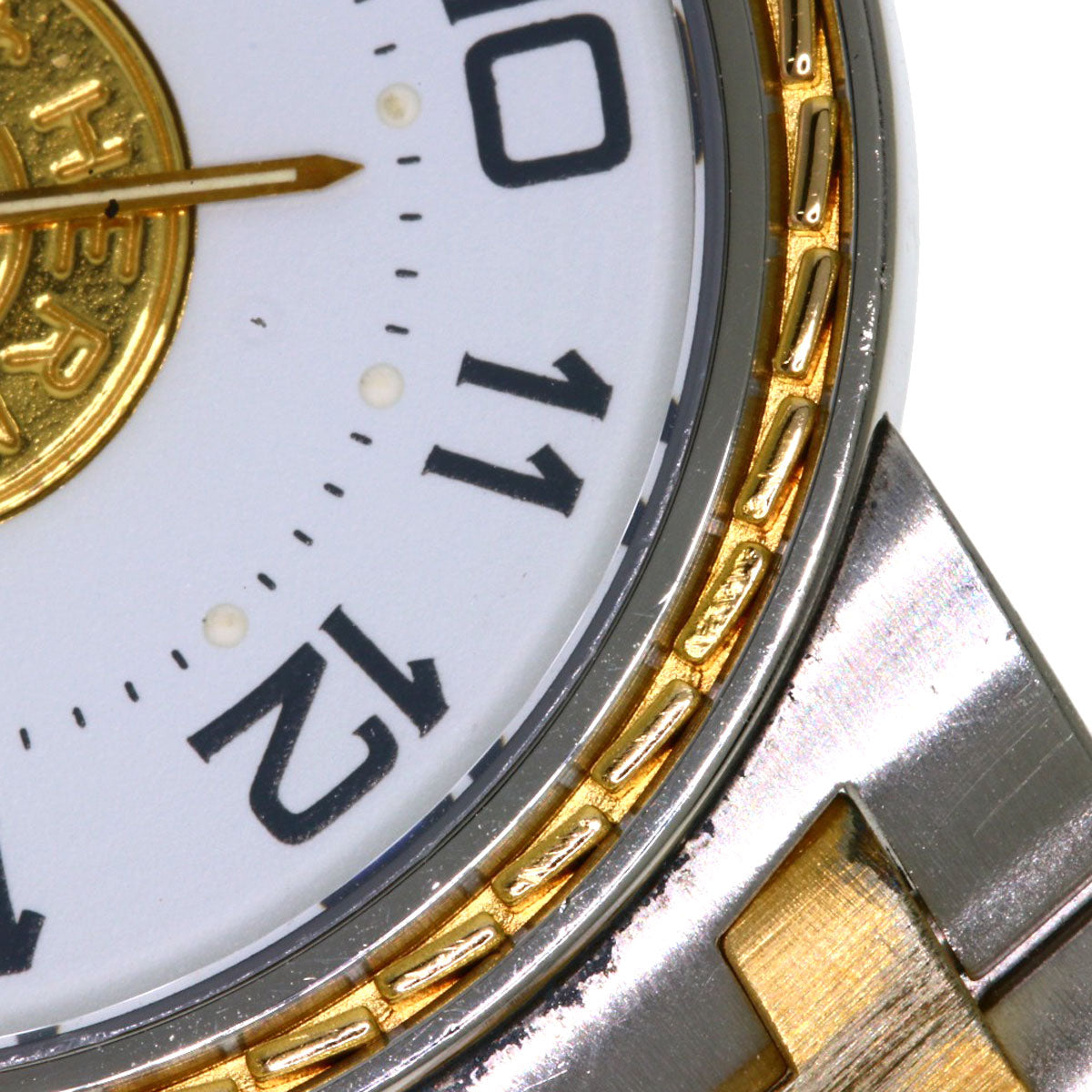 HERMES Serie Watches Stainless Steel/SSxGP mens