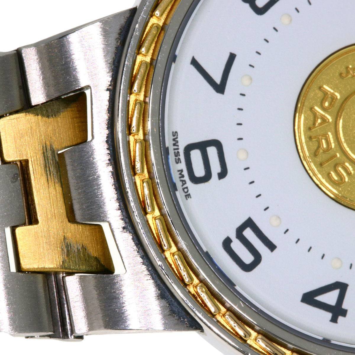 HERMES Serie Watches Stainless Steel/SSxGP mens