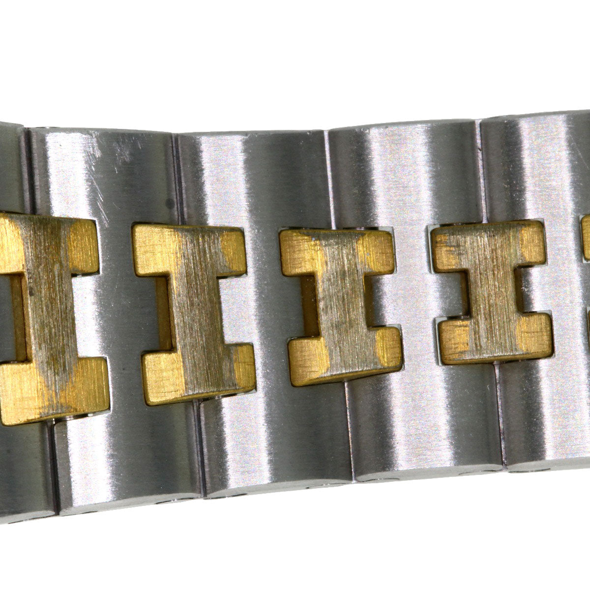 HERMES Serie Watches Stainless Steel/SSxGP mens