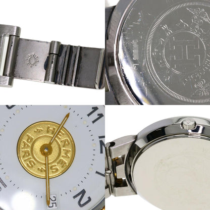 HERMES Serie Watches Stainless Steel/SSxGP mens