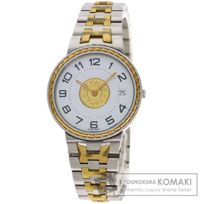 HERMES Serie Watches Stainless Steel/SSxGP mens