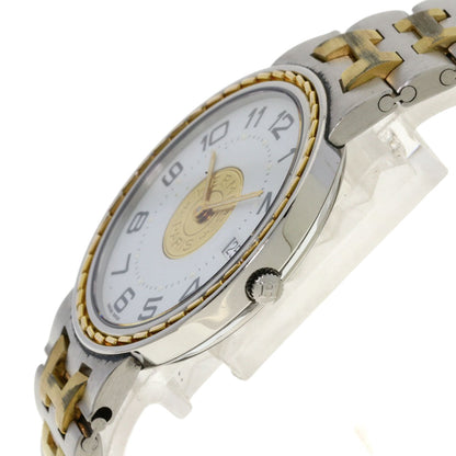 HERMES Serie Watches Stainless Steel/SSxGP mens