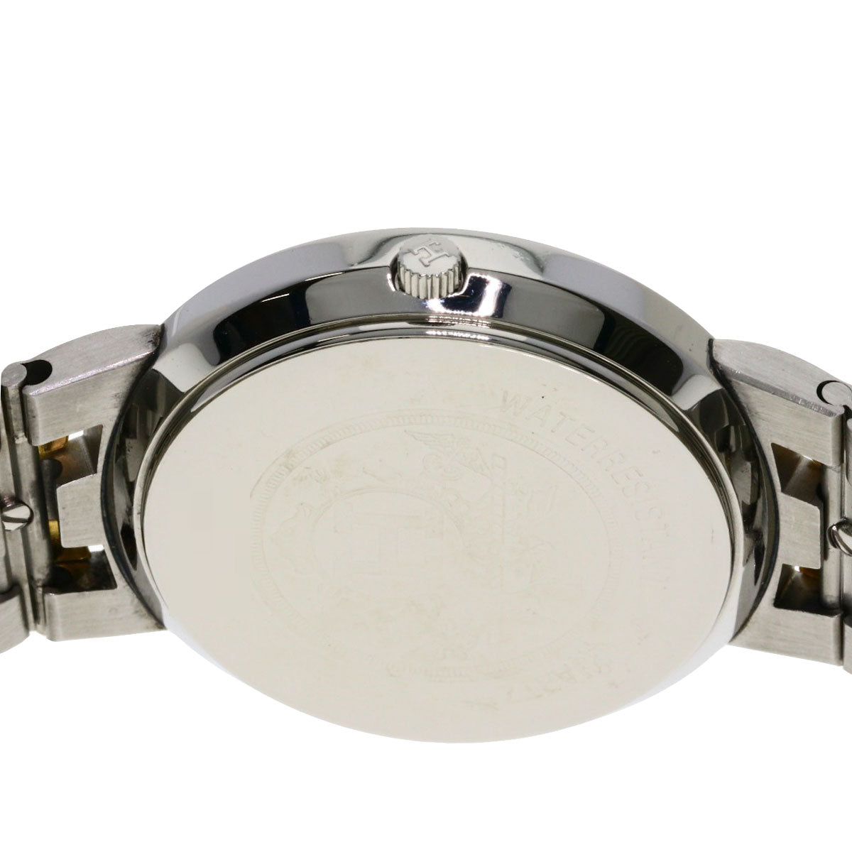 HERMES Serie Watches Stainless Steel/SSxGP mens