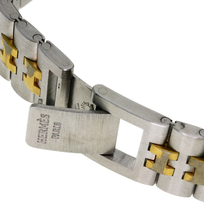 HERMES Serie Watches Stainless Steel/SSxGP mens