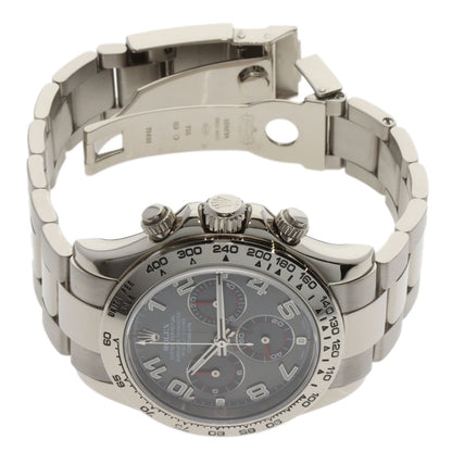 ROLEX Cosmograph Daytona Grey Arabic Watches 116509 K18 White Gold/K18 White Gold mens