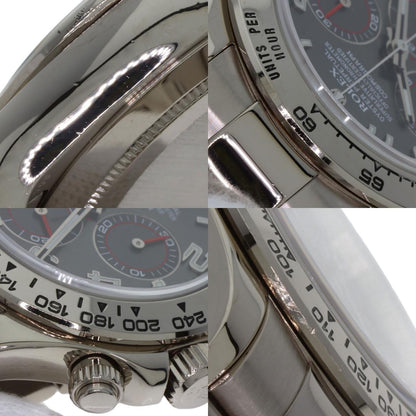 ROLEX Cosmograph Daytona Grey Arabic Watches 116509 K18 White Gold/K18 White Gold mens