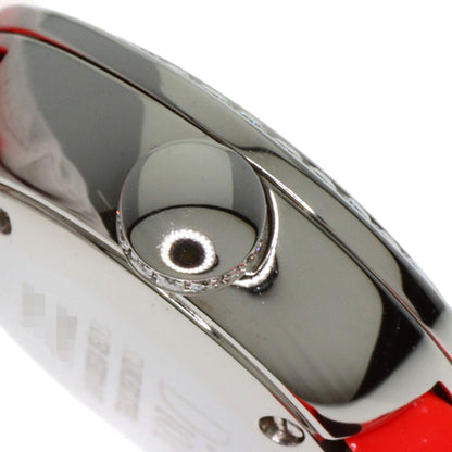 CHRISTIAN DIOR La Mini D Deux Diamond Watches CD040110 Stainless Steel/Leather Ladies