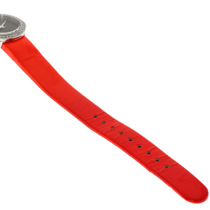 CHRISTIAN DIOR La Mini D Deux Diamond Watches CD040110 Stainless Steel/Leather Ladies