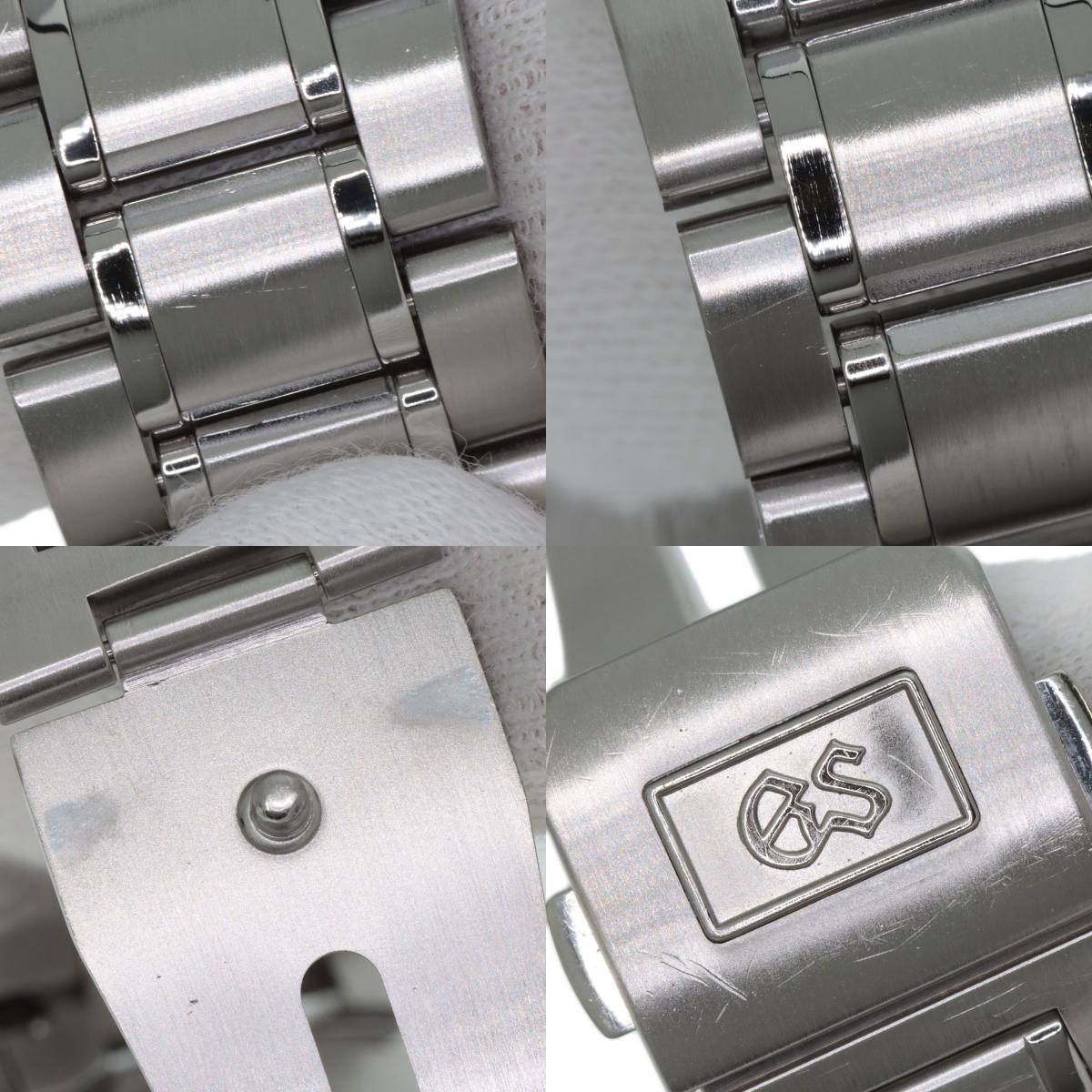 SEIKO Grand Seiko Round Face Watches SBGF009 8J55-0010 Stainless Steel/Stainless Steel mens