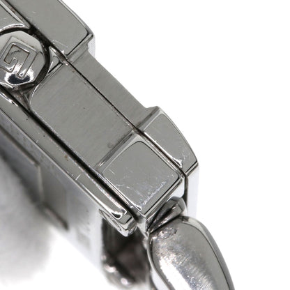 GUCCI G logo square face Watches 3600J Stainless Steel/Stainless Steel Boys