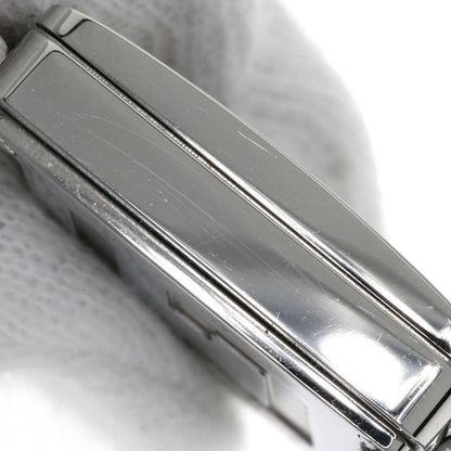 GUCCI G logo square face Watches 3600J Stainless Steel/Stainless Steel Boys