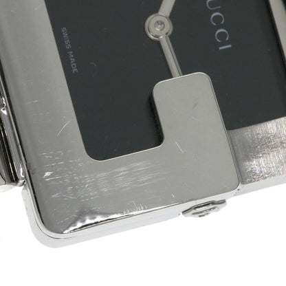 GUCCI G logo square face Watches 3600J Stainless Steel/Stainless Steel Boys