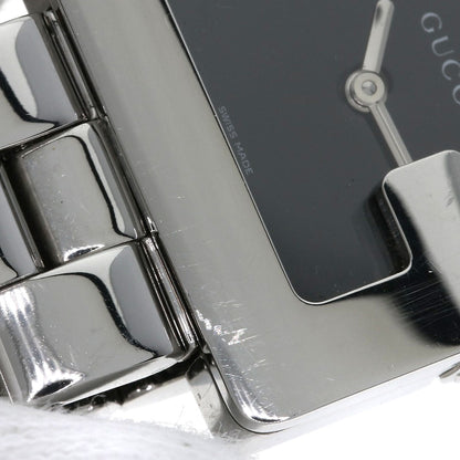 GUCCI G logo square face Watches 3600J Stainless Steel/Stainless Steel Boys