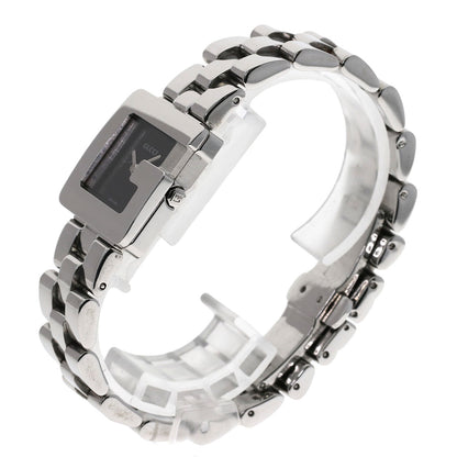 GUCCI G logo square face Watches 3600J Stainless Steel/Stainless Steel Boys