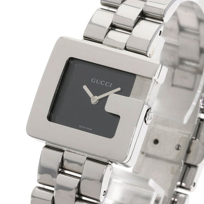 GUCCI G logo square face Watches 3600J Stainless Steel/Stainless Steel Boys