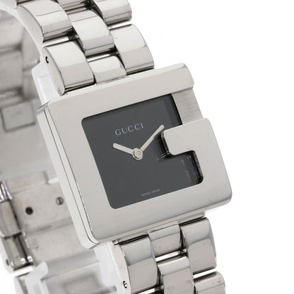 GUCCI G logo square face Watches 3600J Stainless Steel/Stainless Steel Boys