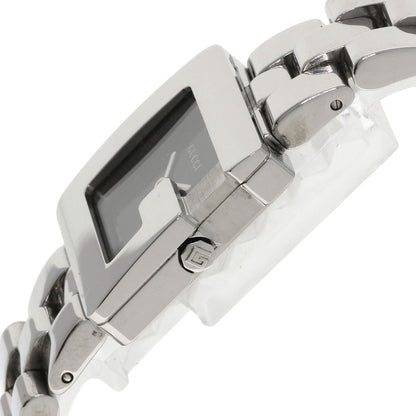 GUCCI G logo square face Watches 3600J Stainless Steel/Stainless Steel Boys