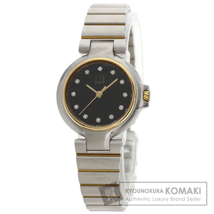 Dunhill Millennium 12P Diamond Watches Stainless Steel/SSxGP Boys