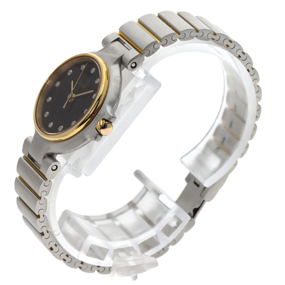 Dunhill Millennium 12P Diamond Watches Stainless Steel/SSxGP Boys