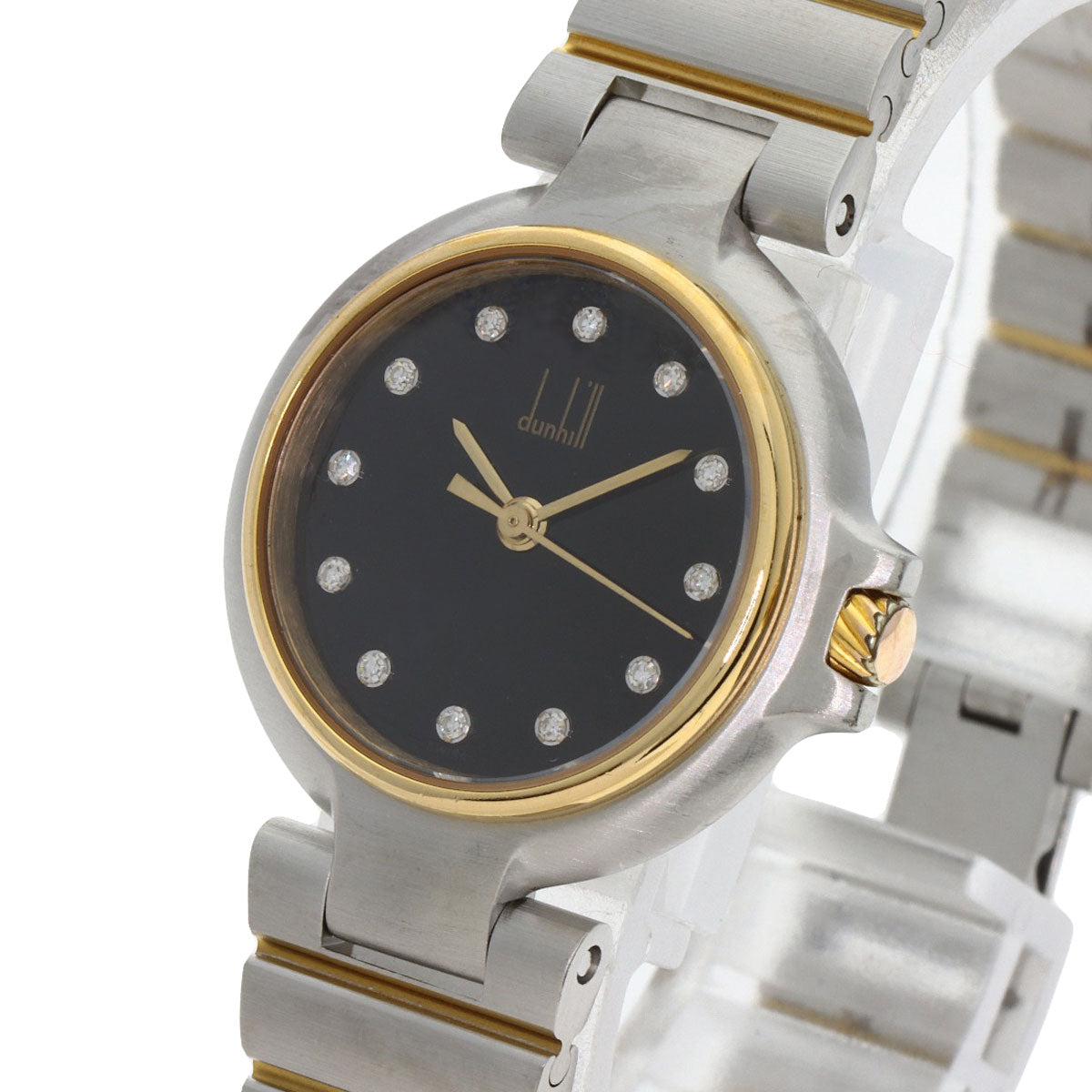 Dunhill Millennium 12P Diamond Watches Stainless Steel/SSxGP Boys