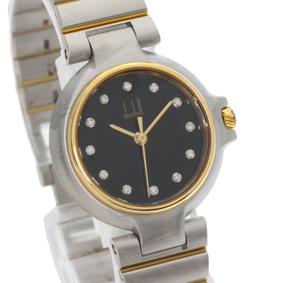 Dunhill Millennium 12P Diamond Watches Stainless Steel/SSxGP Boys