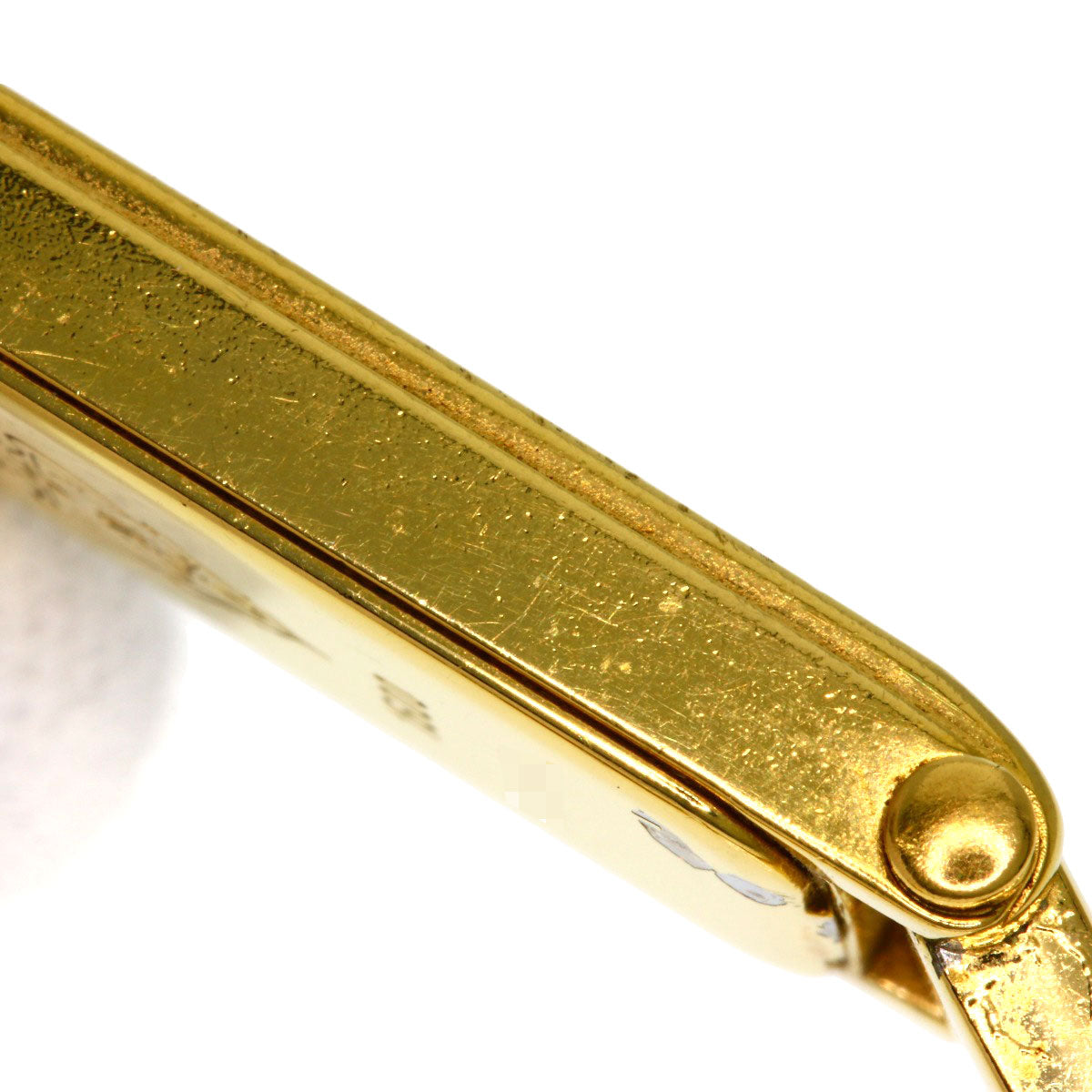 GUCCI Square face Watches 1500L Gold Plated/Gold Plated Ladies