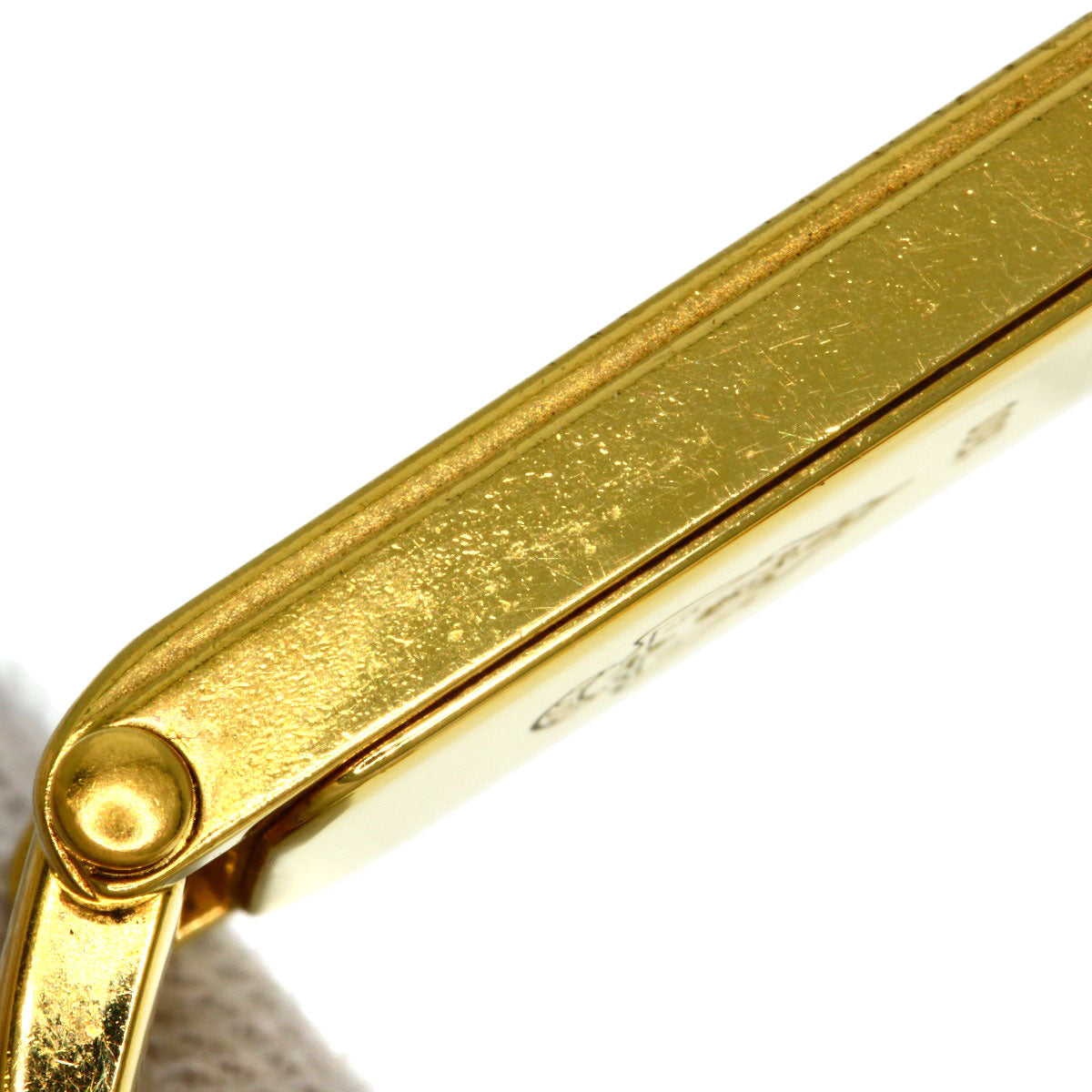 GUCCI Square face Watches 1500L Gold Plated/Gold Plated Ladies