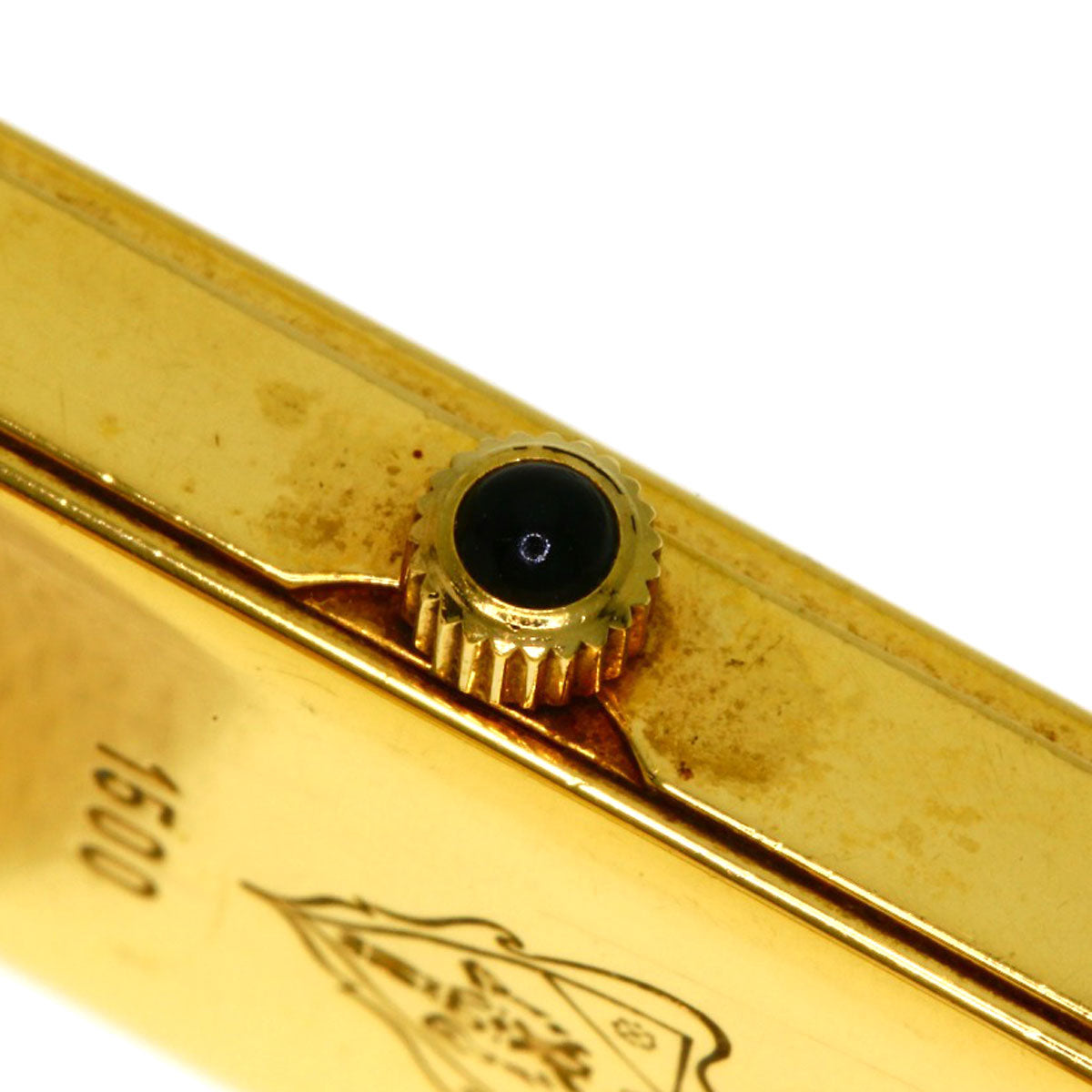 GUCCI Square face Watches 1500L Gold Plated/Gold Plated Ladies