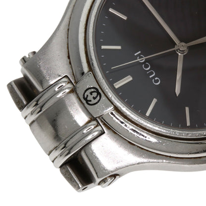 GUCCI Round face Watches 9040M Stainless Steel/Stainless Steel mens