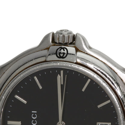 GUCCI Round face Watches 9040M Stainless Steel/Stainless Steel mens