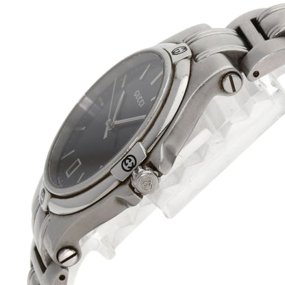 GUCCI Round face Watches 9040M Stainless Steel/Stainless Steel mens