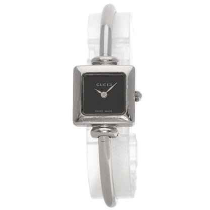 GUCCI Square face bangle Watches 1900L Stainless Steel/Stainless Steel Ladies
