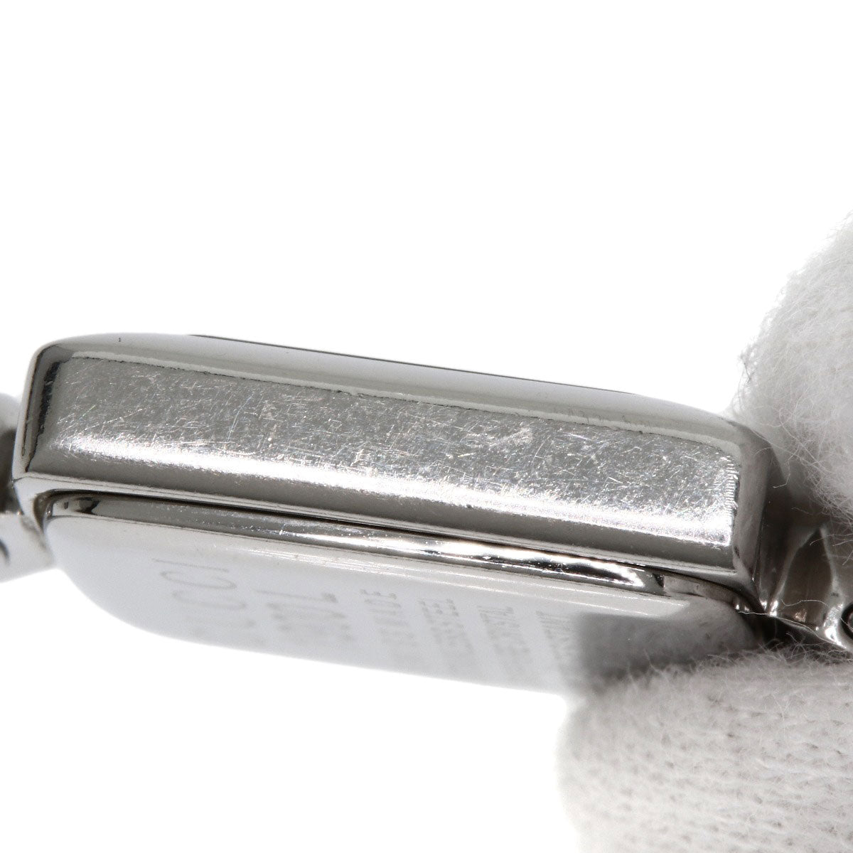 GUCCI Square face bangle Watches 1900L Stainless Steel/Stainless Steel Ladies