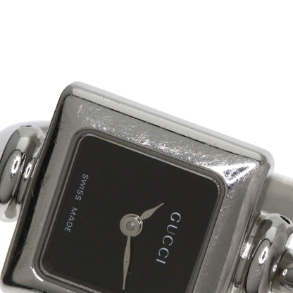 GUCCI Square face bangle Watches 1900L Stainless Steel/Stainless Steel Ladies