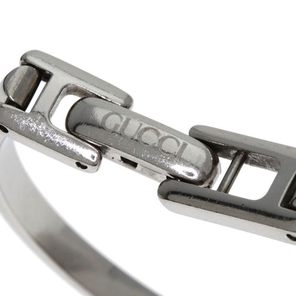 GUCCI Square face bangle Watches 1900L Stainless Steel/Stainless Steel Ladies