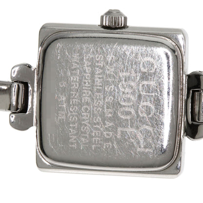 GUCCI Square face bangle Watches 1900L Stainless Steel/Stainless Steel Ladies