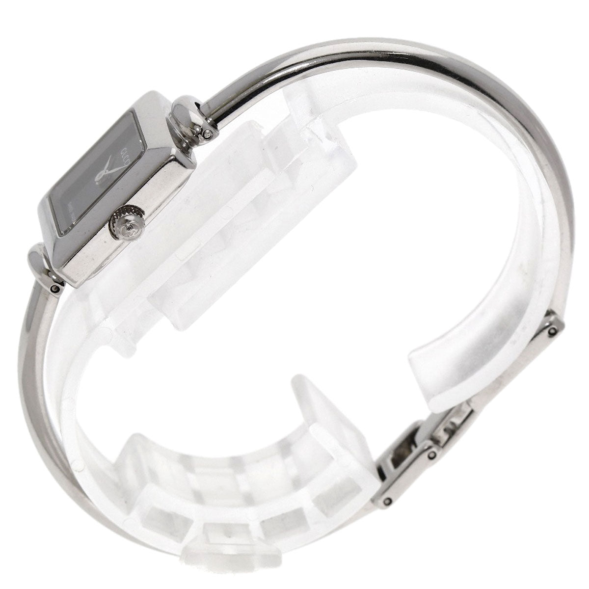 GUCCI Square face bangle Watches 1900L Stainless Steel/Stainless Steel Ladies
