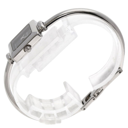 GUCCI Square face bangle Watches 1900L Stainless Steel/Stainless Steel Ladies