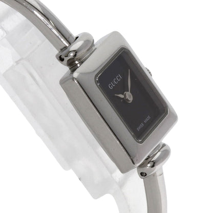 GUCCI Square face bangle Watches 1900L Stainless Steel/Stainless Steel Ladies