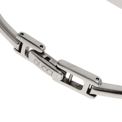 GUCCI Square face bangle Watches 1900L Stainless Steel/Stainless Steel Ladies