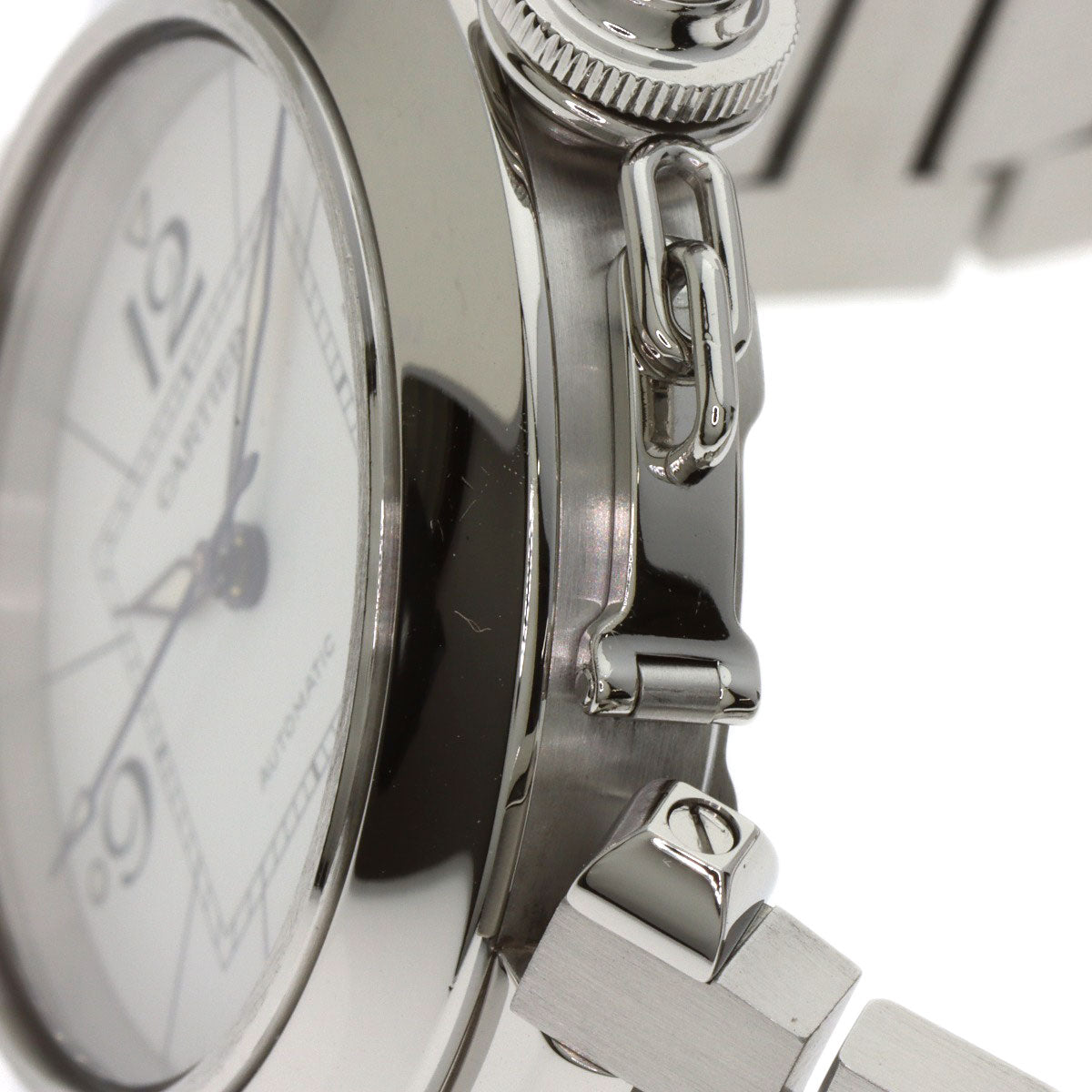 CARTIER Pasha C Watches W31074M7 Stainless Steel/Stainless Steel Boys