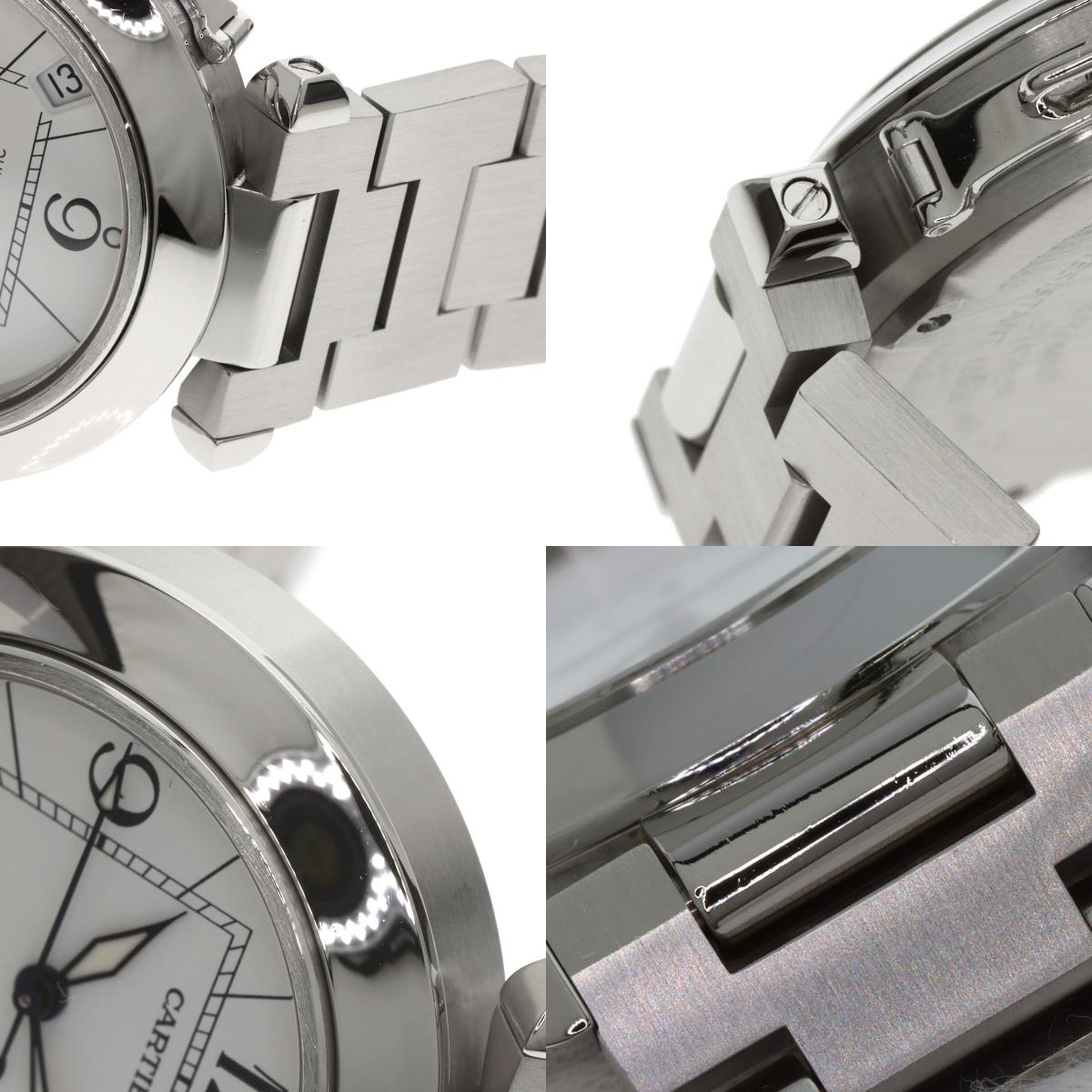 CARTIER Pasha C Watches W31074M7 Stainless Steel/Stainless Steel Boys