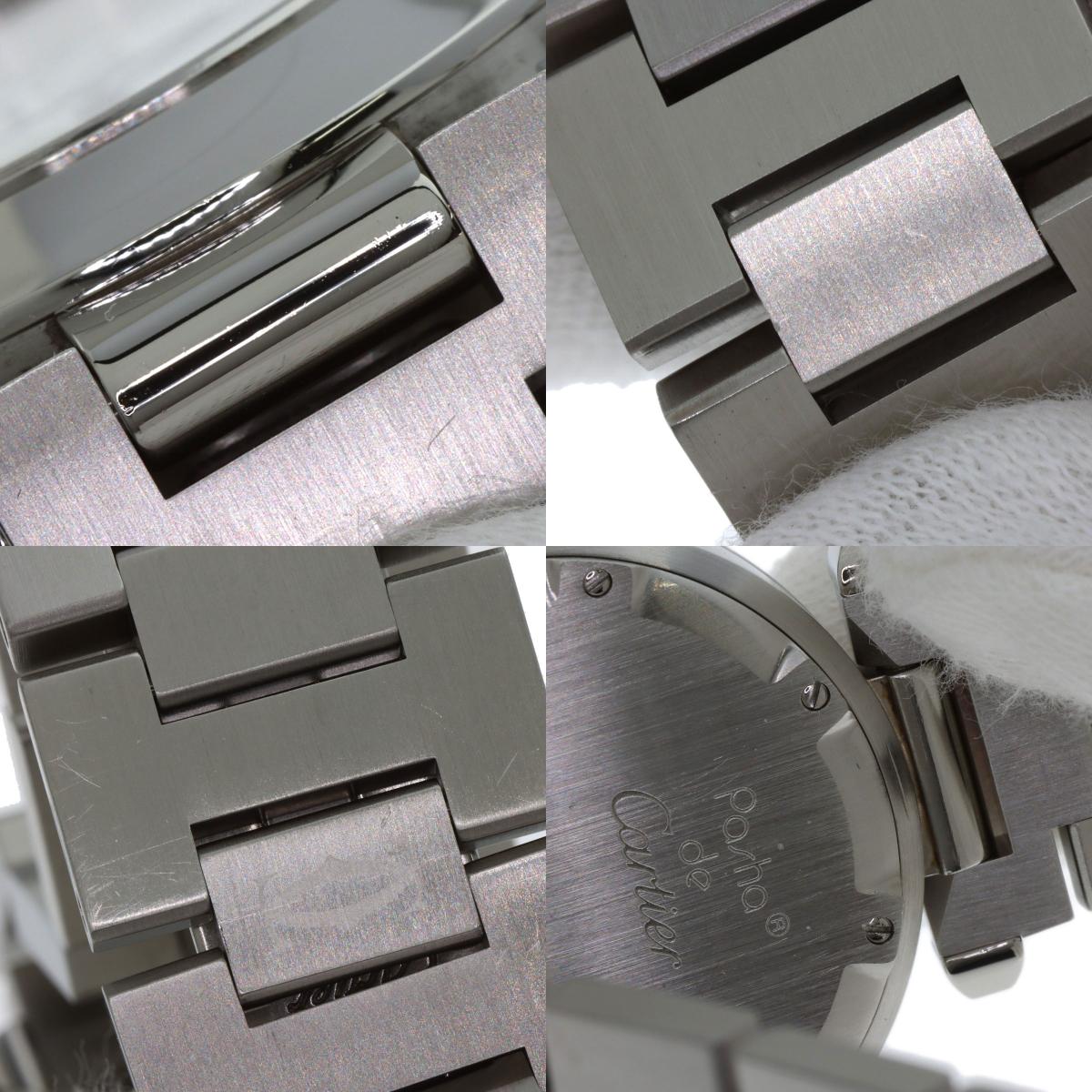 CARTIER Pasha C Watches W31074M7 Stainless Steel/Stainless Steel Boys