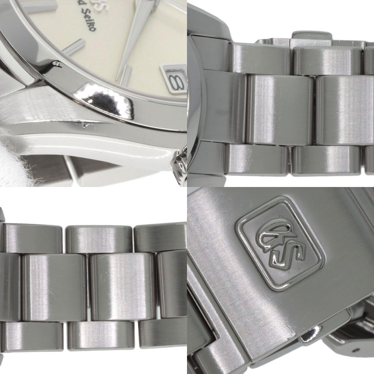 SEIKO Grand Seiko Round Face Watches SBGX063 9F62-0AB0 Stainless Steel/Stainless Steel mens