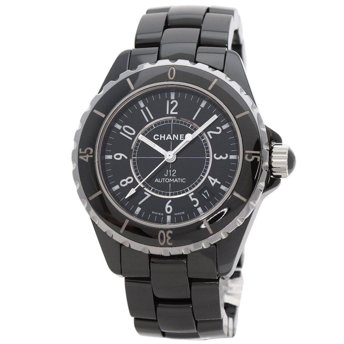 CHANEL J12 1.5" Watches H0685 Ceramic/Ceramic mens