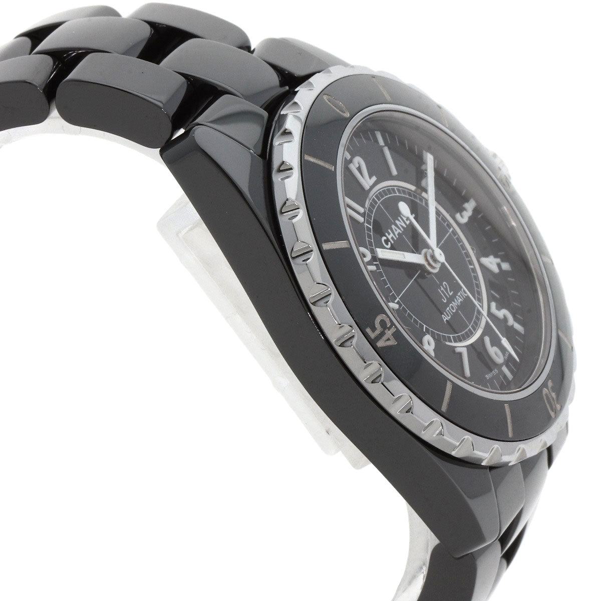 CHANEL J12 1.5" Watches H0685 Ceramic/Ceramic mens