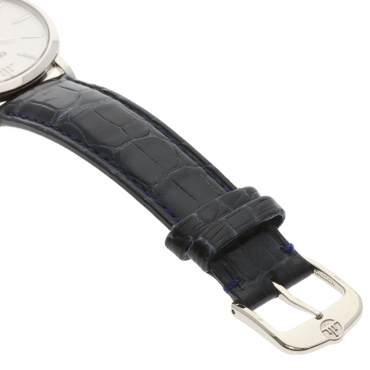 SEIKO CREDOR Signo UTD Watches GBAQ977 6870-00B0 K18 White Gold/Leather mens