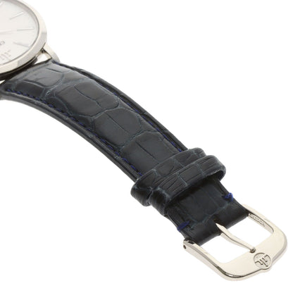 SEIKO CREDOR Signo UTD Watches GBAQ977 6870-00B0 K18 White Gold/Leather mens